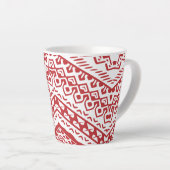 Tasse Latte Motifs ethniques 3 (Angle droit)