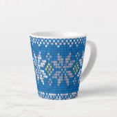 Tasse Latte Motifs Simples Modèle 3 (Angle droit)