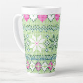 Tasse Latte Motifs simples Motif 2 (Angle gauche)