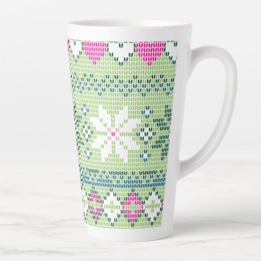 Tasse Latte Motifs simples Motif 2 (Droite)