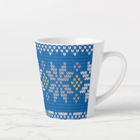 Tasse Latte Motifs simples Motif 3 (Droite)