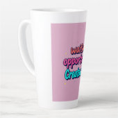 Tasse latte motivation (Angle gauche)