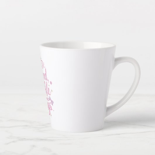 Tasse Latte Motivational Kindness and Saying (Droite)