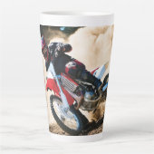 Tasse Latte Motocross (Devant)