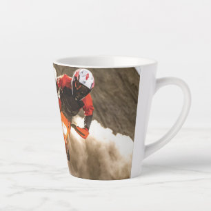 Tasse Latte Motocross Rider
