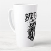 Tasse Latte Motocyclette à vélo ou à vélo (Angle gauche)