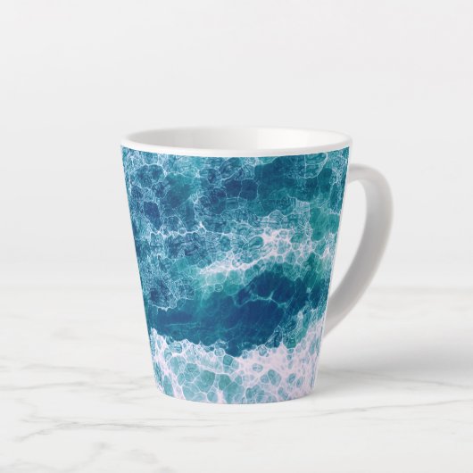 Tasse Latte Mousse mer (Angle droit)