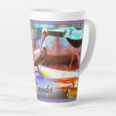 Tasse Latte Muelle Los Peines Pelican 0463 (Angle droit)