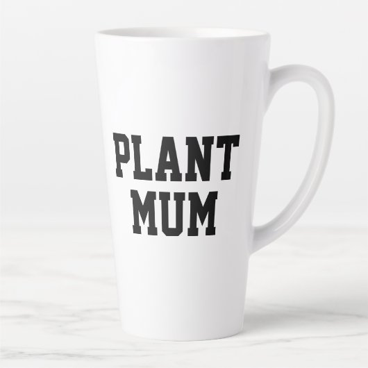 Tasse Latte Mufle de café maman plante (Droite)