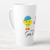 Tasse Latte Mug/Caneca Mr. & Mrs. Smith (Angle gauche)