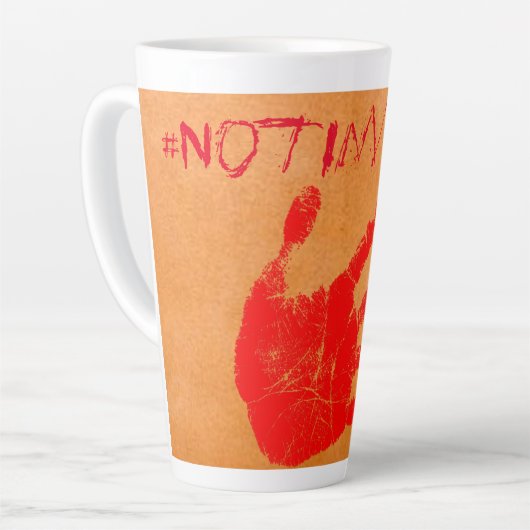 Tasse Latte #Mug en latte invisible (Angle gauche)