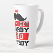 Tasse Latte muinoskirsond (Angle droit)