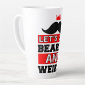 Tasse Latte muinoskirsond (Angle gauche)