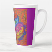Tasse Latte Multicolored Fish Pattern  (Droite)