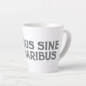 Tasse Latte Mundus Sine Caesaribus (Angle droit)