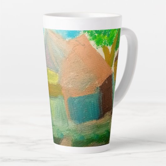 Tasse Latte muqueuse (Angle droit)