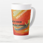 Tasse Latte muqueuse (Angle droit)
