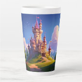 Tasse Latte muqueuse blanche (Devant)
