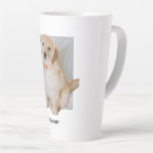 Tasse Latte muqueuse poster de animal (Angle droit)