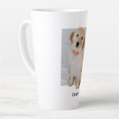Tasse Latte muqueuse poster de animal (Angle gauche)