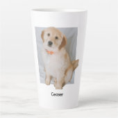 Tasse Latte muqueuse poster de animal (Devant)