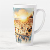 Tasse Latte Mur occidental Jérusalem (Droite)