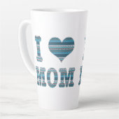 Tasse Latte Musique (Angle gauche)