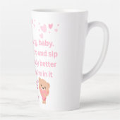 Tasse Latte Musique (Droite)