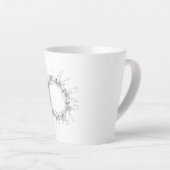 Tasse Latte Musique (Angle droit)