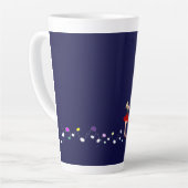 Tasse Latte musique, danse, romantique (Angle gauche)