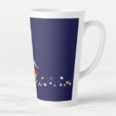 Tasse Latte musique, danse, romantique (Droite)
