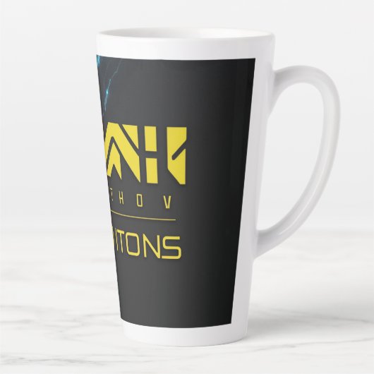 Tasse Latte Musique de contrôle DJ Soundwave (Droite)