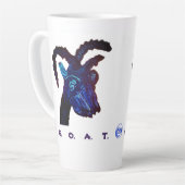 Tasse Latte Musique de la tête de chèvre (Angle gauche)