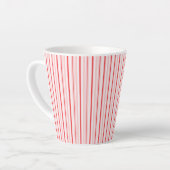 Tasse Latte Musique de Noël (Angle gauche)
