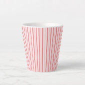 Tasse Latte Musique de Noël (Devant)