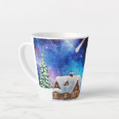 Tasse Latte Musique de vacances (Angle gauche)