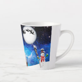 Tasse Latte Musique de vacances
