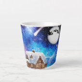 Tasse Latte Musique de vacances (Devant)