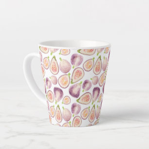 Tasse Latte Musique d'impression de fig.