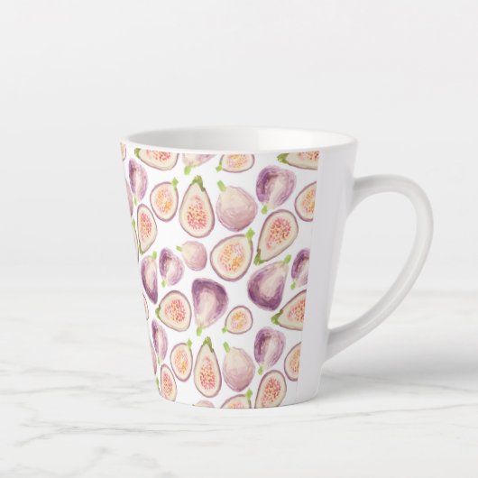 Tasse Latte Musique d'impression de fig. (Droite)