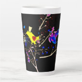 Tasse Latte Musique en latte (Devant)