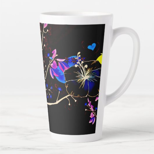 Tasse Latte Musique en latte (Droite)