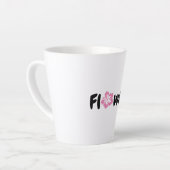 Tasse Latte Musique en latte (Angle gauche)
