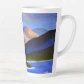 Tasse Latte Musique en latte des Highlands écossais (Droite)