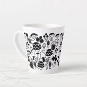 Tasse Latte Musique Latte (Angle gauche)