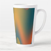 Tasse Latte Musique Latte de l'onde sonore (Droite)