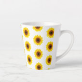 Tasse Latte Musique latte des tournesols (Droite)