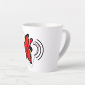 Tasse Latte Mute (Angle droit)