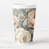 Tasse Latte Muted Botanical Dream (Devant)