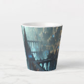 Tasse Latte Muur Klokken (Devant)